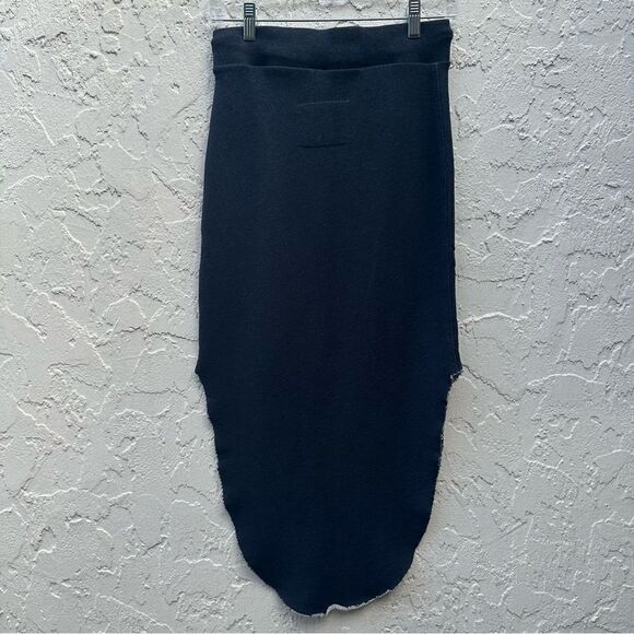 FRANK & EILEEN Skirt Women Size Small Unforgettable Donegal Terry Gray - Picture 5 of 9